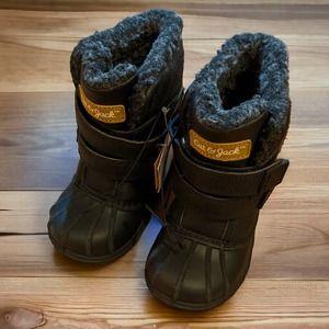 New Cat & Jack Winter Boots Waterproof Warm Fleece Lined